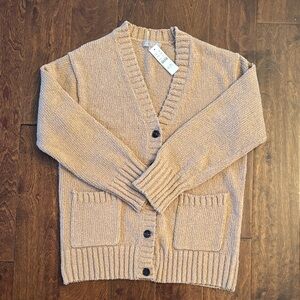 New J.Crew Cotton Blend Marina Cardigan